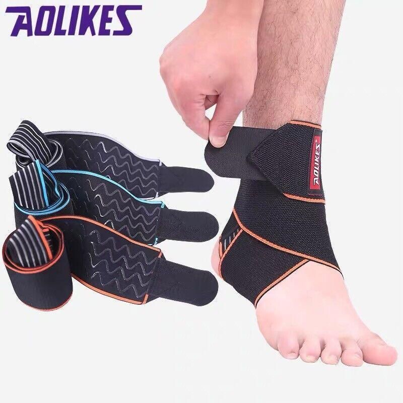 Aolikes Ankle Brace Support Compression Elastic Foot Wrap Protector Sport Au view 5
