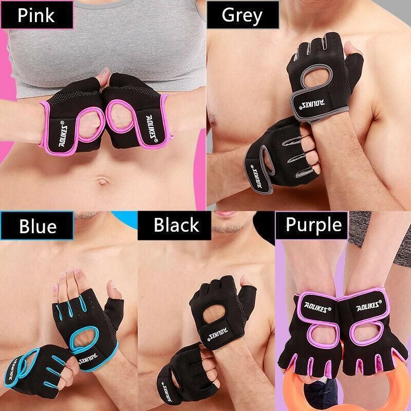 S Size Sports Gloves Weight Lifting Exercise Training Workout Bike Riding Men view 9