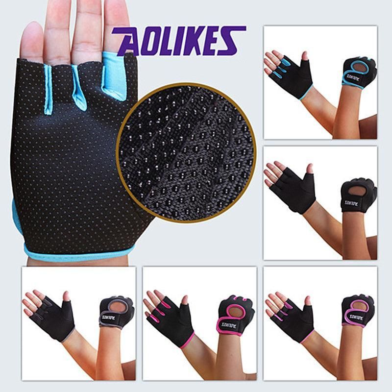L Size Aolikes Sports Gloves Weight Lifting Exercise Training Workout Bike view 6