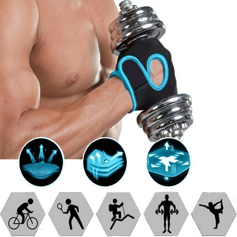 L Size Aolikes Sports Gloves Weight Lifting Exercise Training Workout Bike view 7