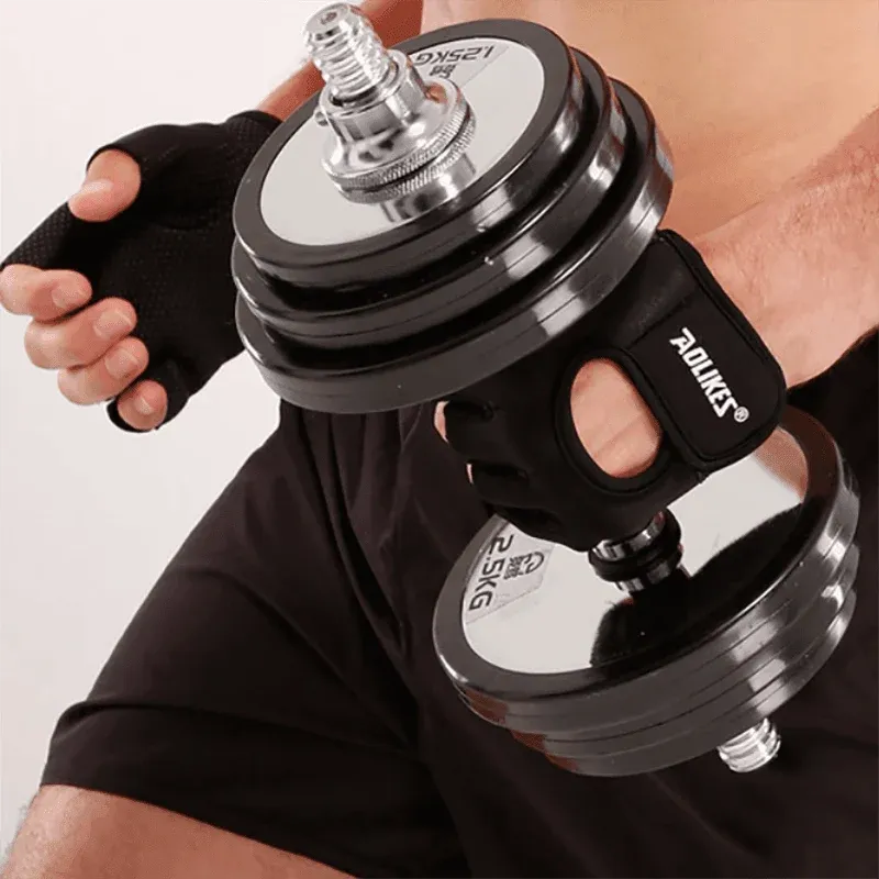 L Size Aolikes Sports Gloves Weight Lifting Exercise Training Workout Bike view 11