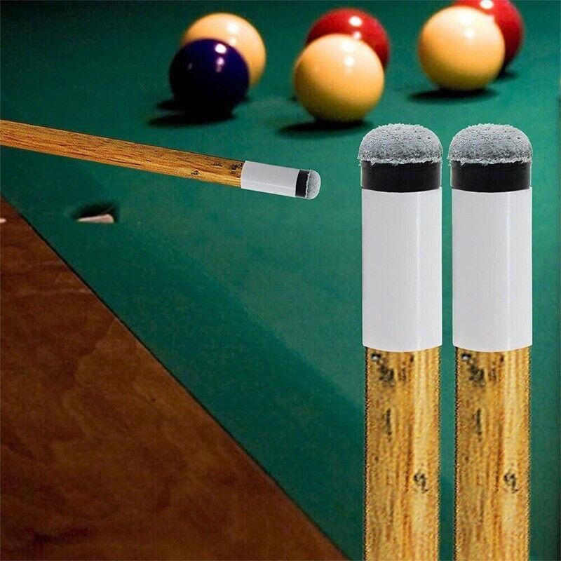 10 Pairs Soft Grey Billiard Tips Set with Screw-On Ferrules view 10