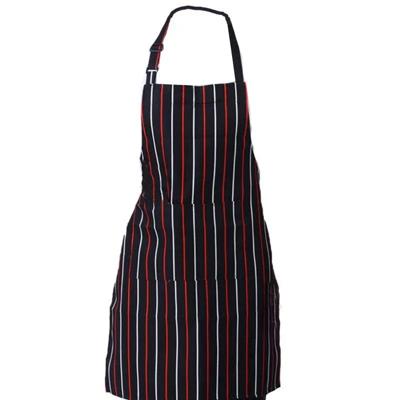 Apron with Pocket 2Pcs Chef Butcher Kitchen Cooking Baking Restaurant Wear