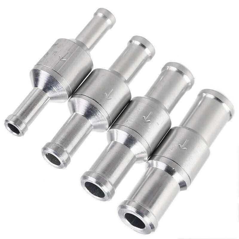 2X 6/8/10/12Mm One Way Non Return Check Valve Air Fuel Petrol Diesel Oil view 10