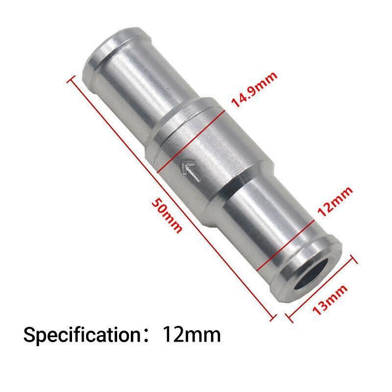 2X 6/8/10/12Mm One Way Non Return Check Valve Air Fuel Petrol Diesel Oil view 15