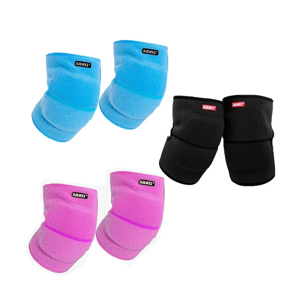 AOLIKES S Size Knee Pad Crash Proof Anti-Slip for Young Users Sports view 3