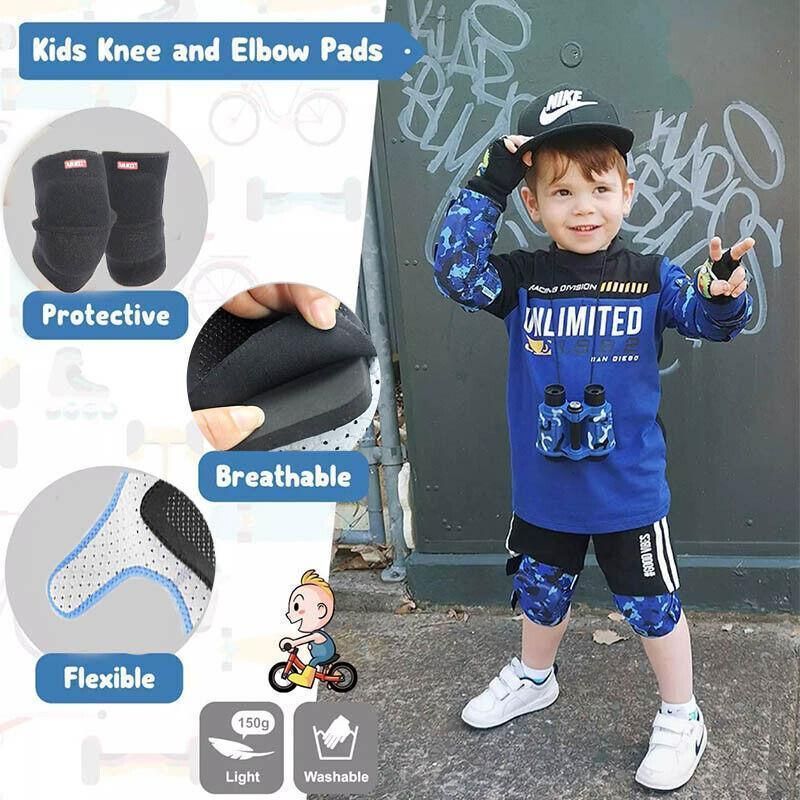 AOLIKES S Size Knee Pad Crash Proof Anti-Slip for Young Users Sports view 12