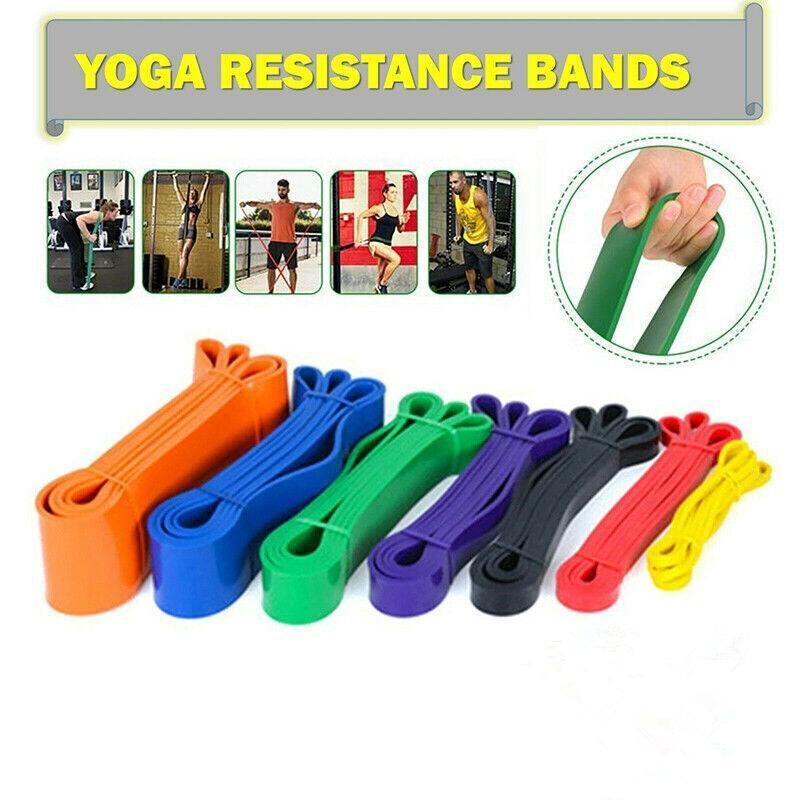 Heavy Duty Resistance Yoga Band Loop Exercise Fitness Workout Band Gym Band view 2