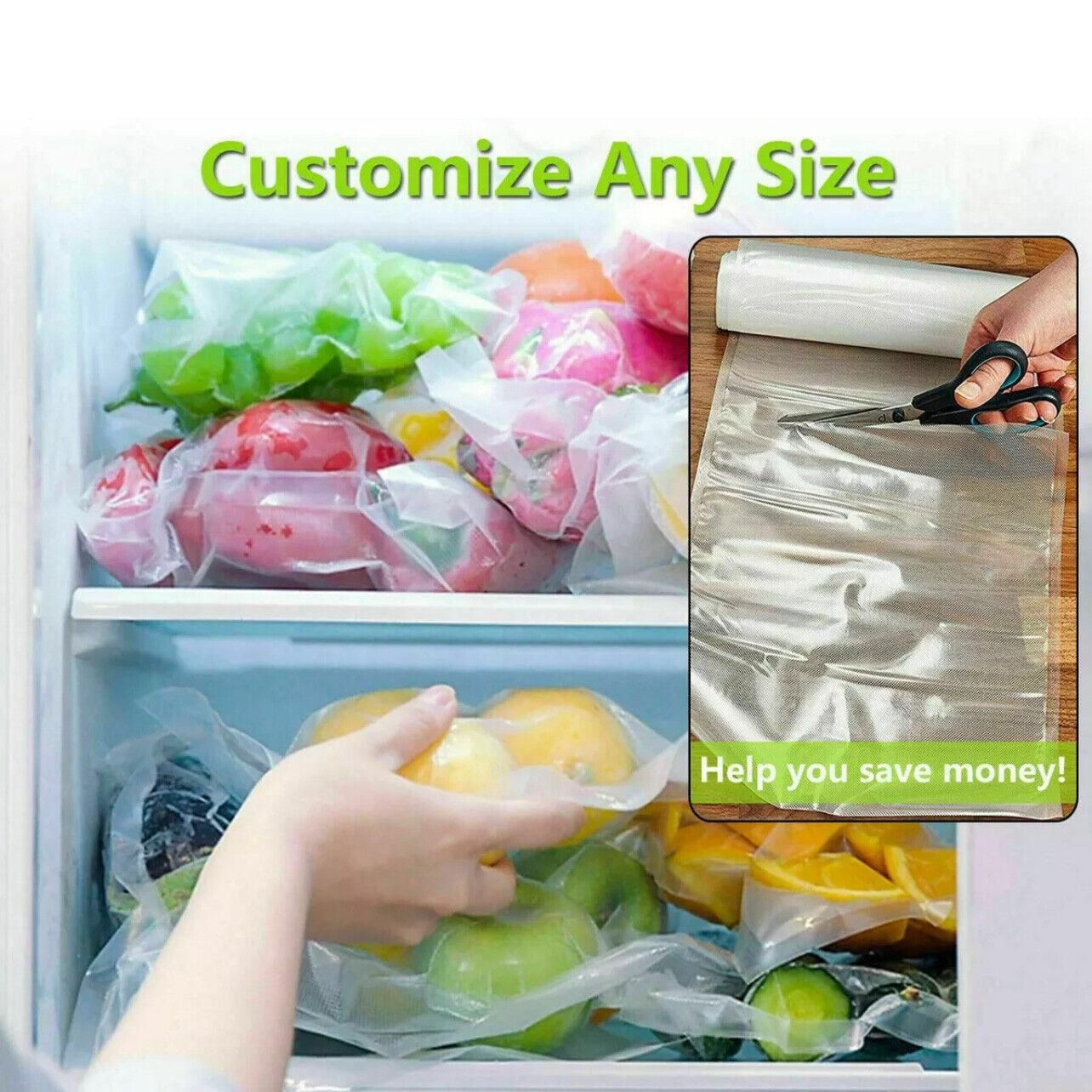 1-10x Commercial Heat-Resistant Vacuum Sealer Rolls for Food Storage - 2 Rolls view 8