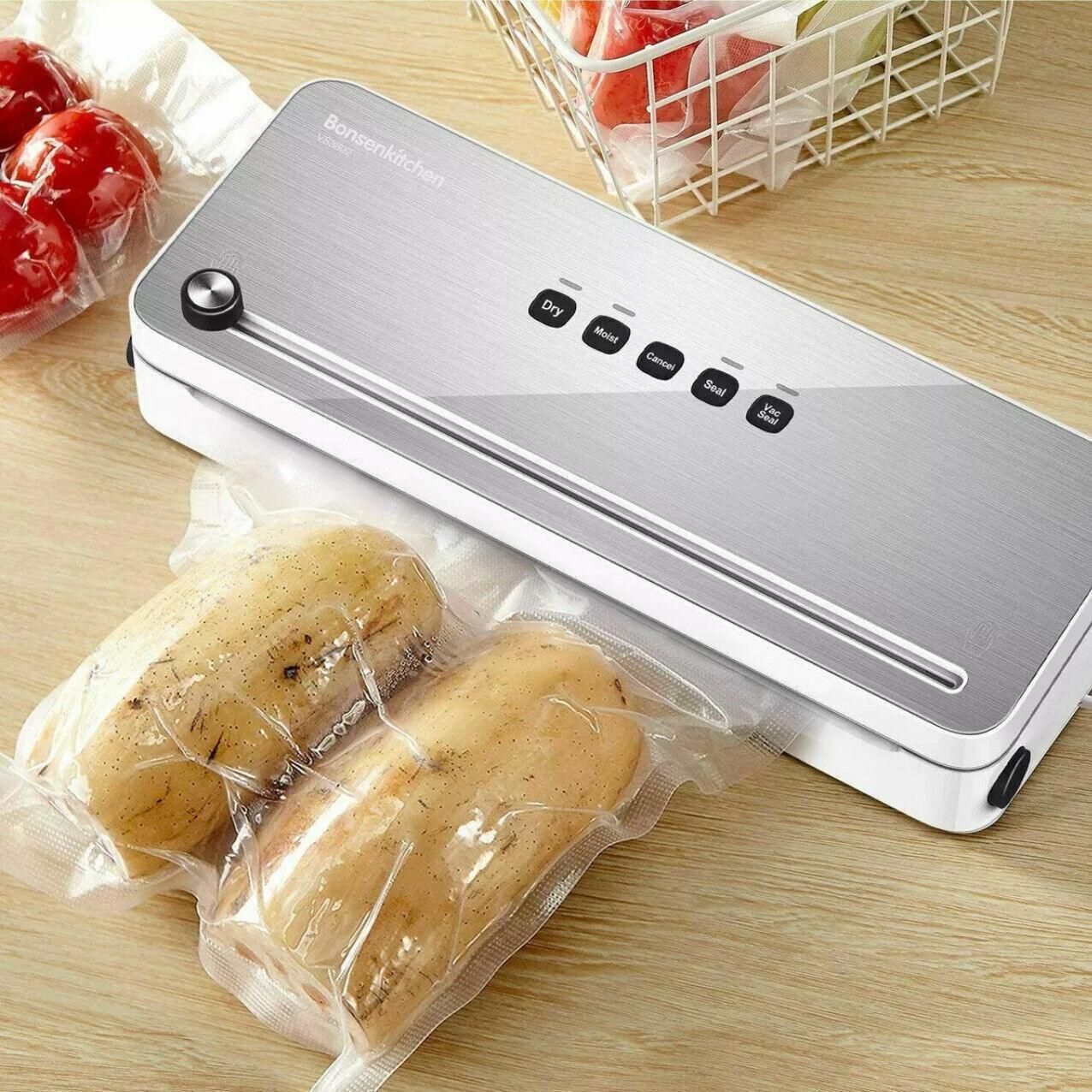 1-10x Commercial Heat-Resistant Vacuum Sealer Rolls for Food Storage - 2 Rolls view 11