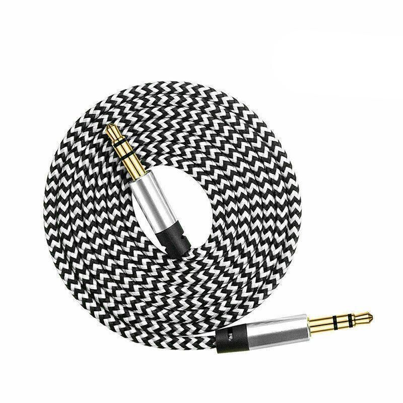 AUX Cable 3.5mm Stereo Audio Input Extension Male to Male Auxiliary Car Cord — image 1