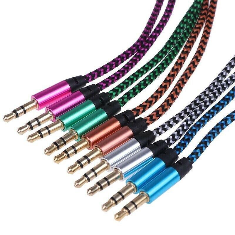 AUX Cable 3.5mm Stereo Audio Input Extension Male to Male Auxiliary Car Cord view 8