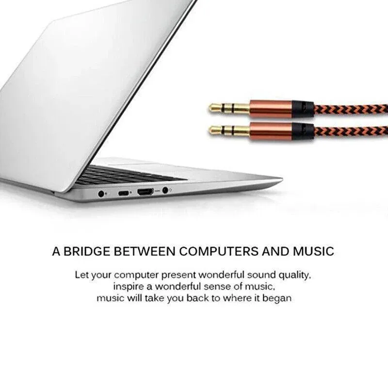 AUX Cable 3.5mm Stereo Audio Input Extension Male to Male Auxiliary Car Cord view 11