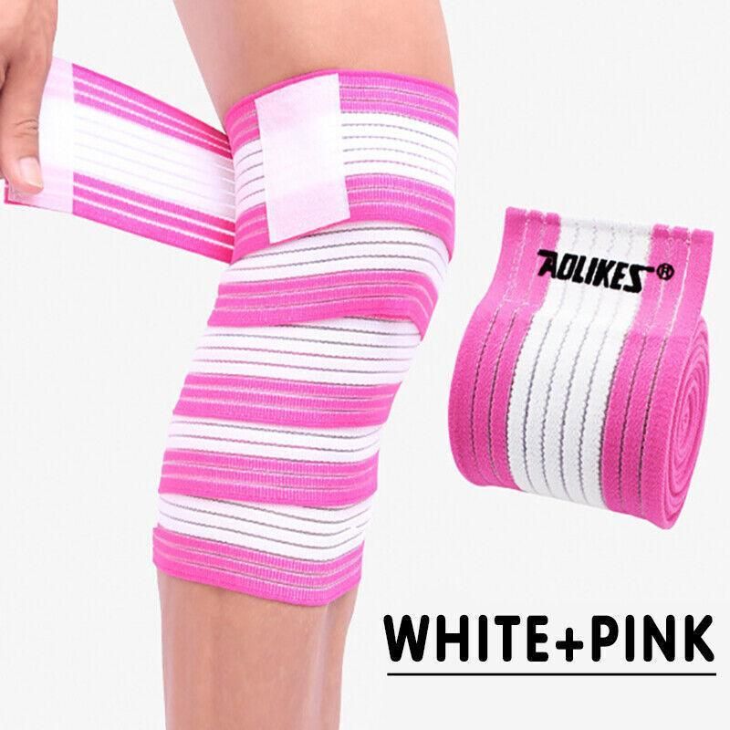 Sports Gym Bandage Wrap Compression Strap Wrist Knee Leg Ankle Elbow Band view 8