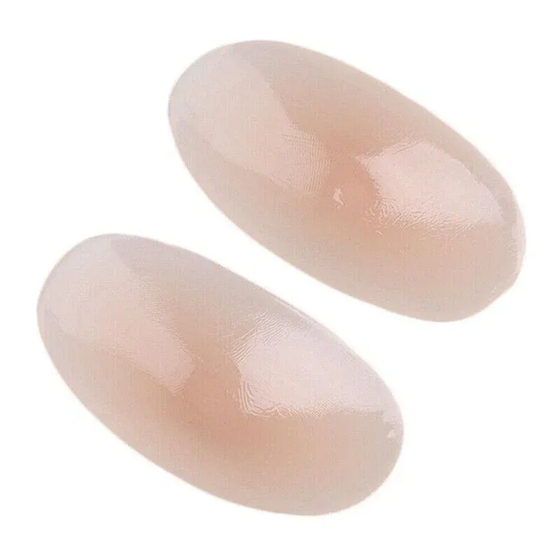 2Pcs Soft Anti-Slip Invisible Shoulder Pads Naturally Increased Silicone