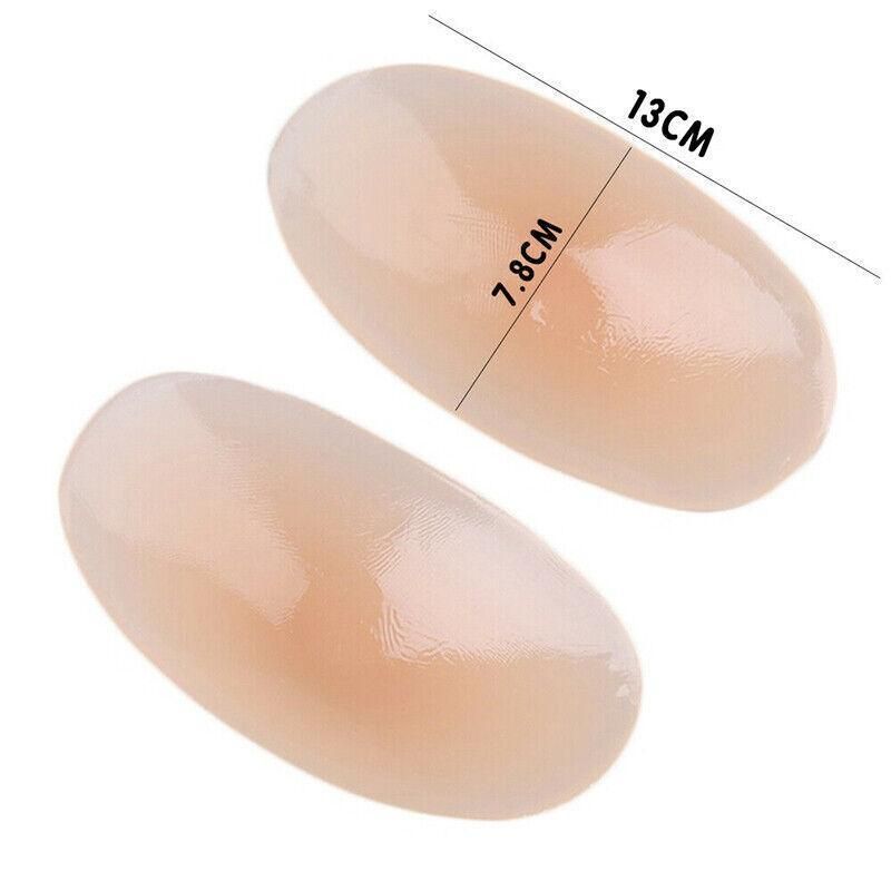 2Pcs Soft Anti-Slip Invisible Shoulder Pads Naturally Increased Silicone view 8