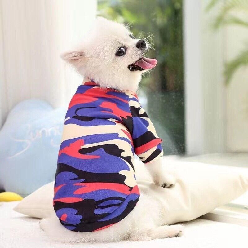 XS Cute Pet Dog Warm Jumper Sweater Clothes Cat Knitwear Knitted Coats Winter view 5
