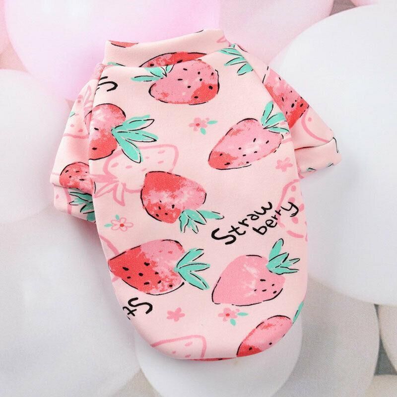 XS Cute Pet Dog Warm Jumper Sweater Clothes Cat Knitwear Knitted Coats Winter view 8
