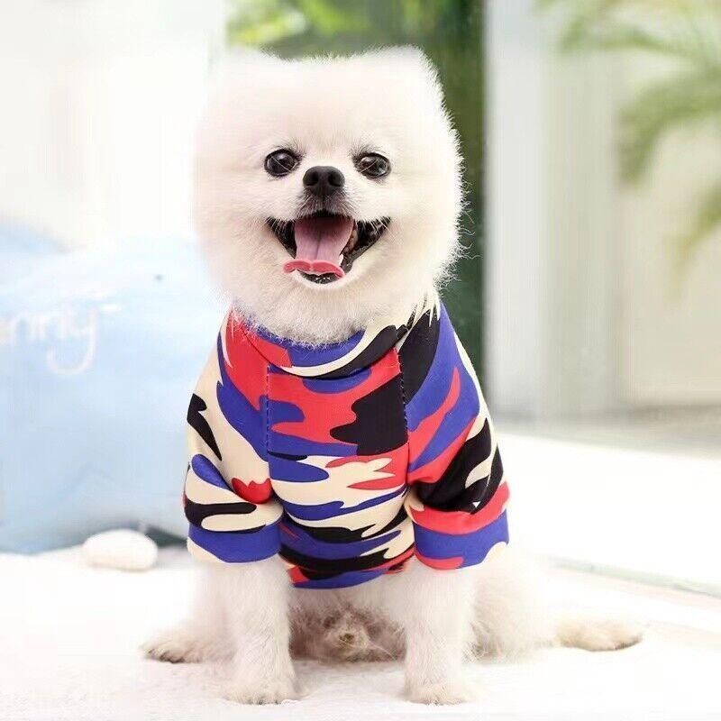 S Size Cute Pet Dog Warm Jumper Sweater Clothes Cat Knitwear Knitted Coats view 5