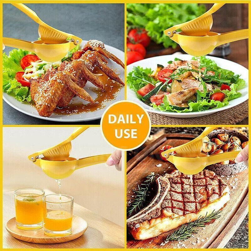 Premium Quality Metal Lemon Squeezer Handheld Juicer Presser Citrus Juice Lime view 11