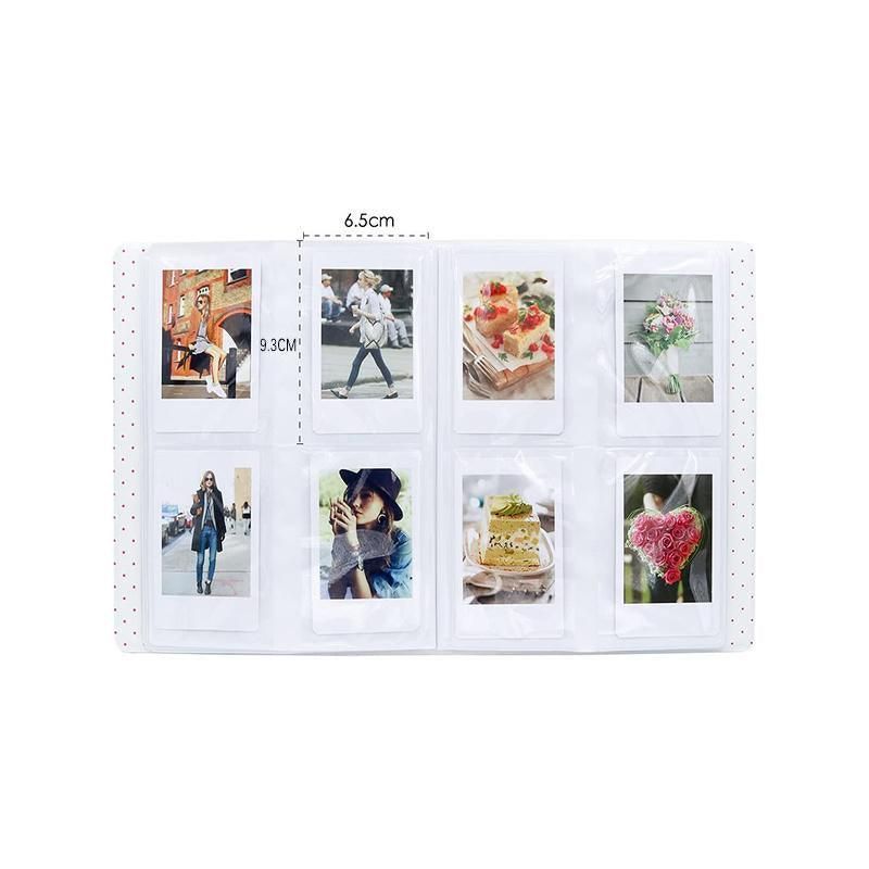128 Pockets Album Case Storage For Polaroid Photo FujiFilm Camera Film - Pink view 7