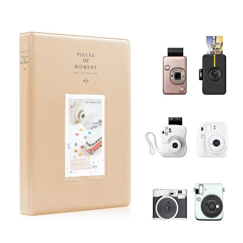 128 Pockets Album Case Storage For Polaroid Photo FujiFilm Camera Film - Pink view 12