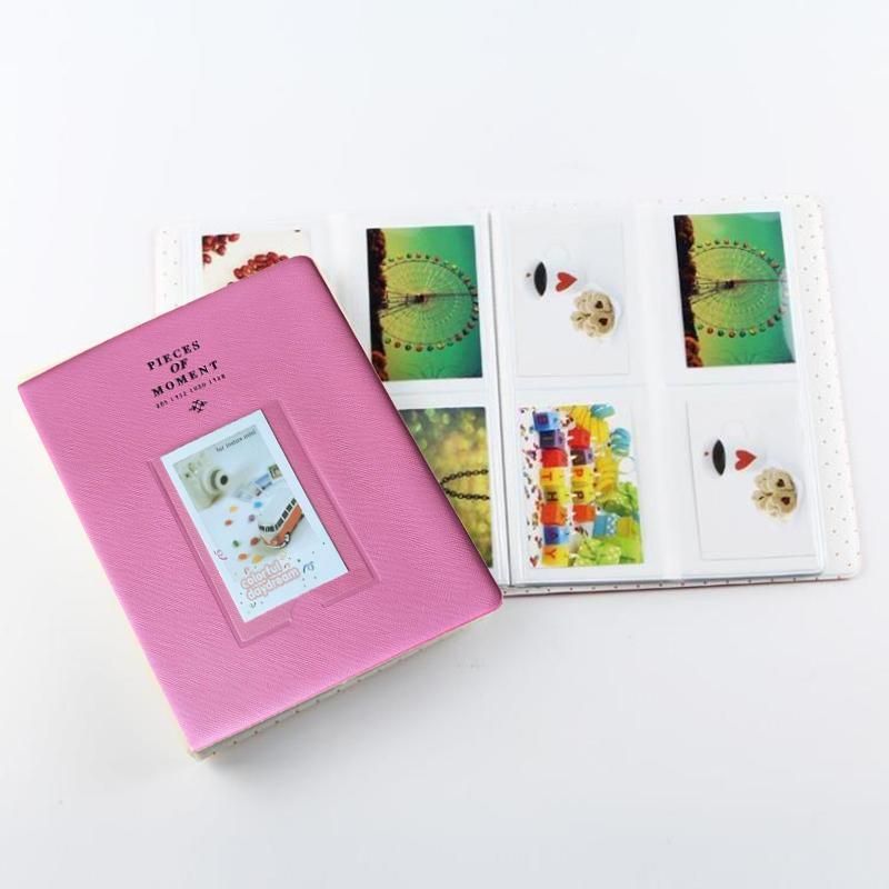 128 Pockets Album Case Storage For Polaroid Photo FujiFilm Camera Film - Blue view 5