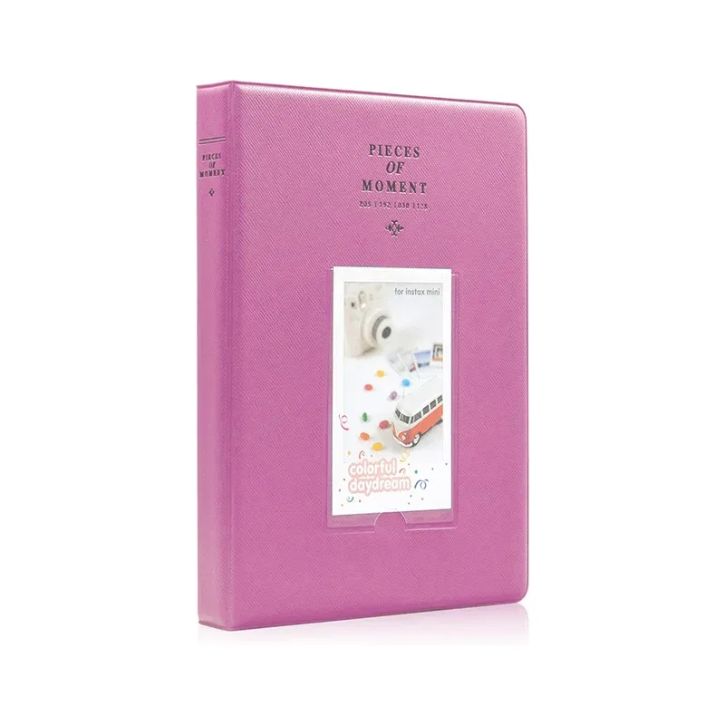 128 Pockets Album Case Storage For Polaroid Photo FujiFilm Camera Film - Beige view 14