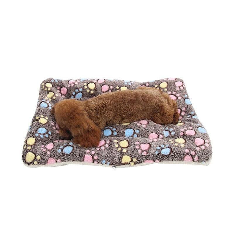 L Size Puppy Dog Cat Cushion Mattress Blanket Bed Soft Warm Pad Winter Kennel view 4