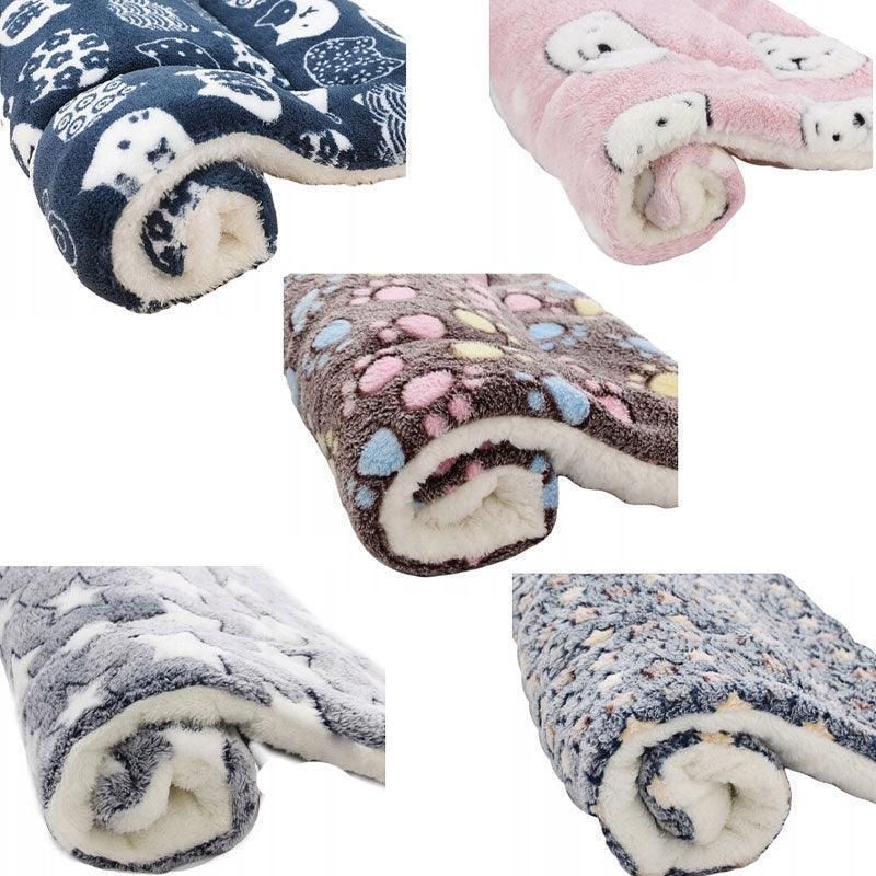 S Size Puppy Dog Cat Cushion Mattress Blanket Bed Soft Warm Pet Pad Winter view 3