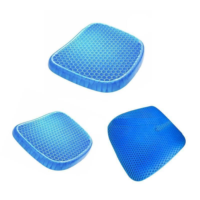 Gel Honeycomb Seat Comfort Cushion Flex Back Support Spine Protector - 1000g view 3