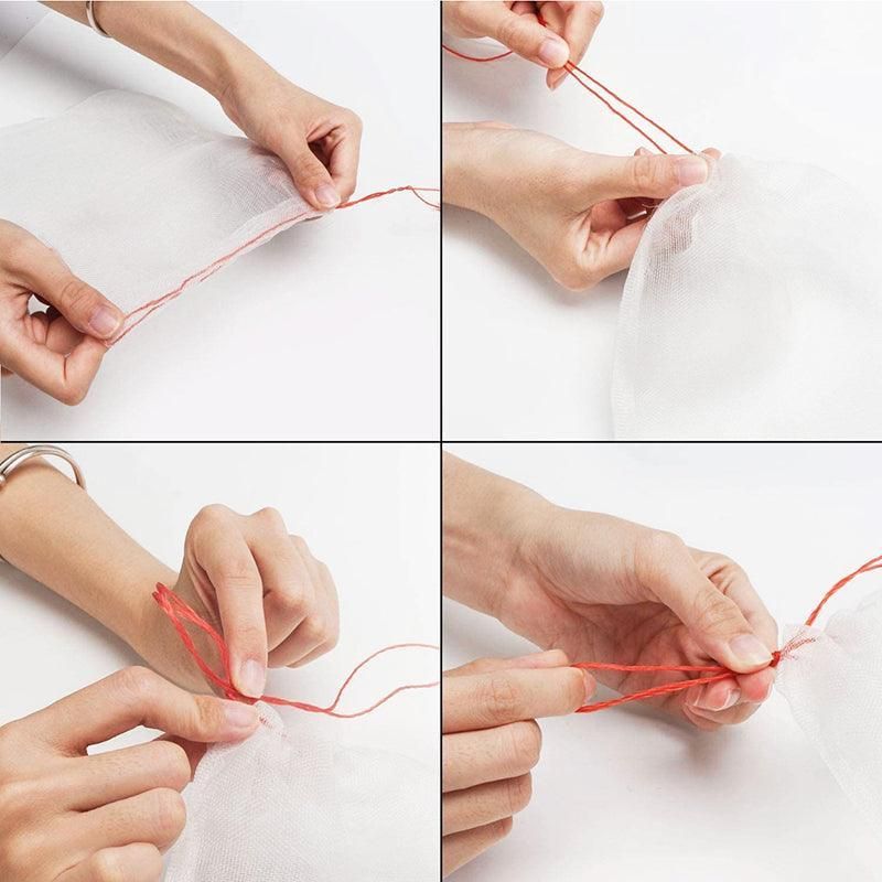 50X Fruit Net Bags Agriculture Garden Vegetable Protection Mesh Insect Proof view 8