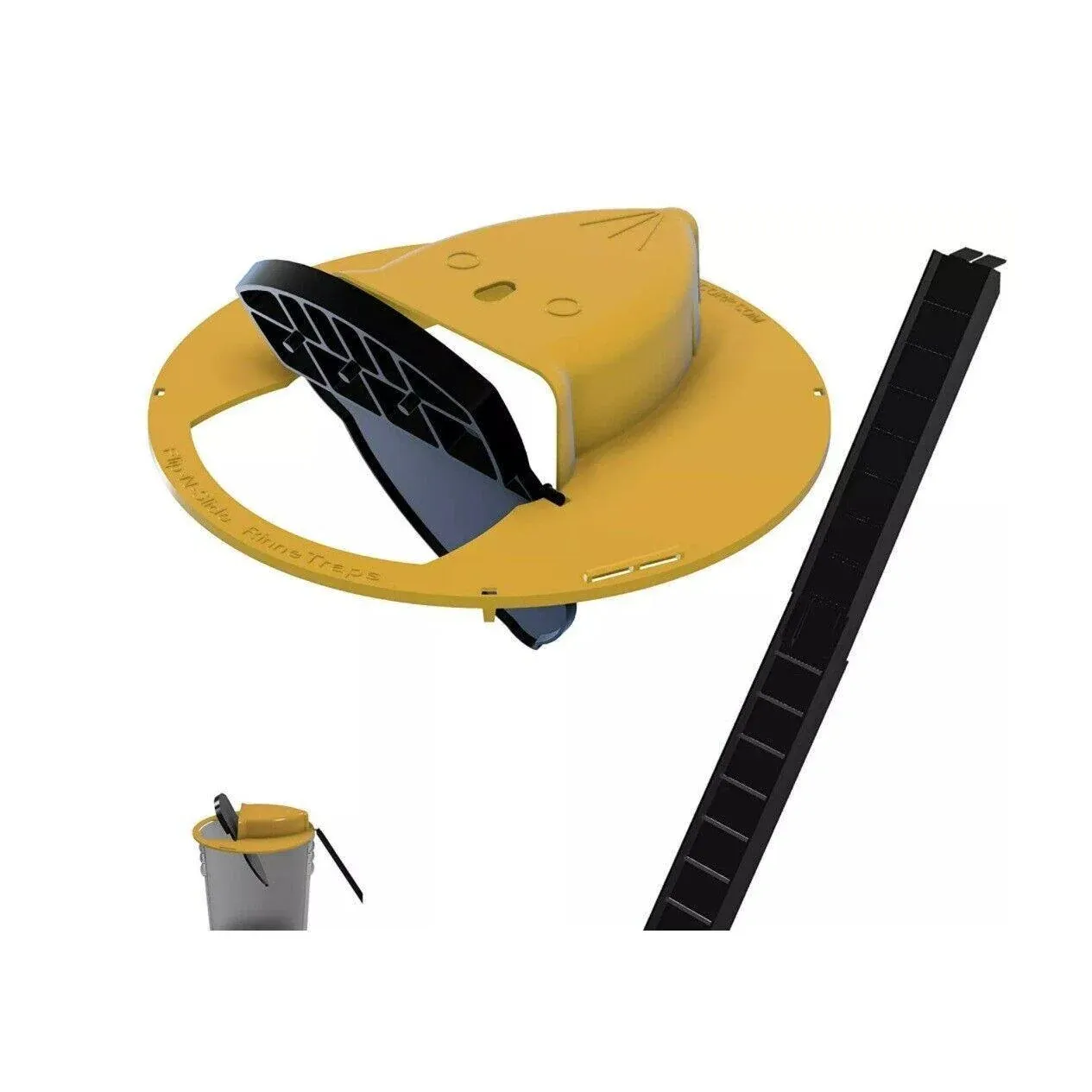 Mouse Trap Flip N Slide Bucket Lid Mouse Rat Trap With Ladder Mousetrap