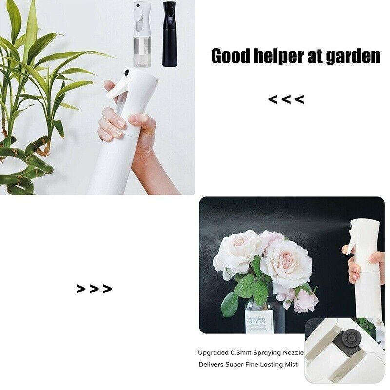 300ml Continuous Spray Bottle Ultra Fine Mist Dispenser Sanitizer Salon view 13