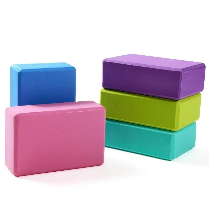 2PCS Yoga Blocks Foam Brick Fitness Exercise Stretch Gym Pilates Tool view 3