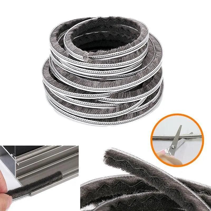 10M Hairy Seal Brush for Door & Window Draught Exclusion - 5x6mm（10M） view 5