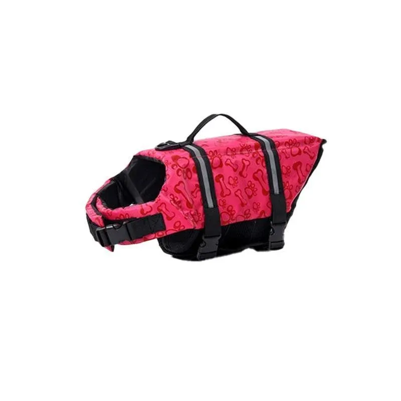 Floatation Vest for Dogs Swimming and Boating with Buoyancy Support Red - XS view 3