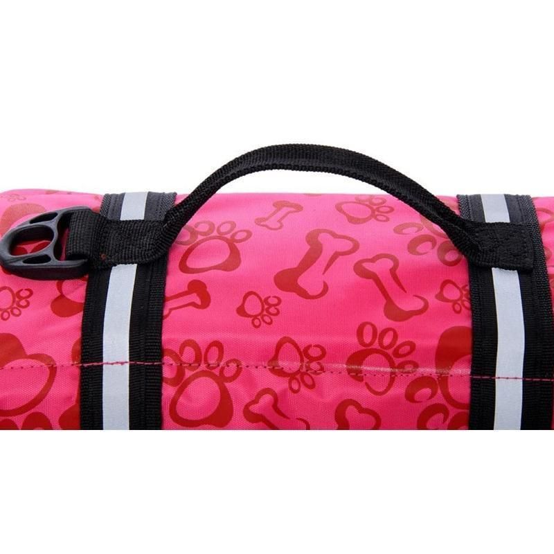 Floatation Vest for Dogs Swimming and Boating with Buoyancy Support Red - S view 7