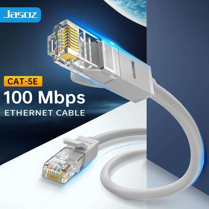 Jasoz Cat5E Ethernet Network Cable Lan Router Internet Patch 1 2 3 5 10 15 20M view 12