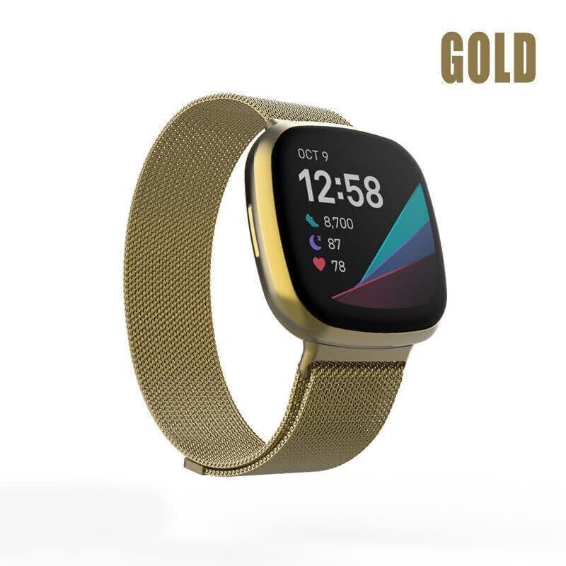 For Fitbit Versa 2 Lite Watch Band Strap Sports Metal Wristband Replacement