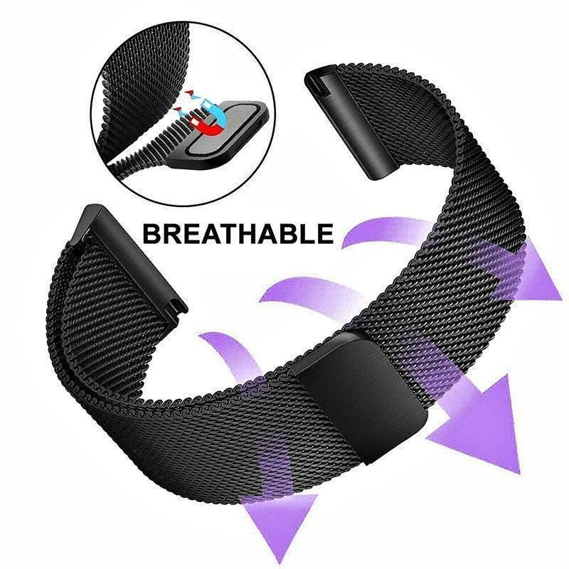 For Fitbit Versa 2 Lite Watch Band Strap Sports Metal Wristband Replacement view 9