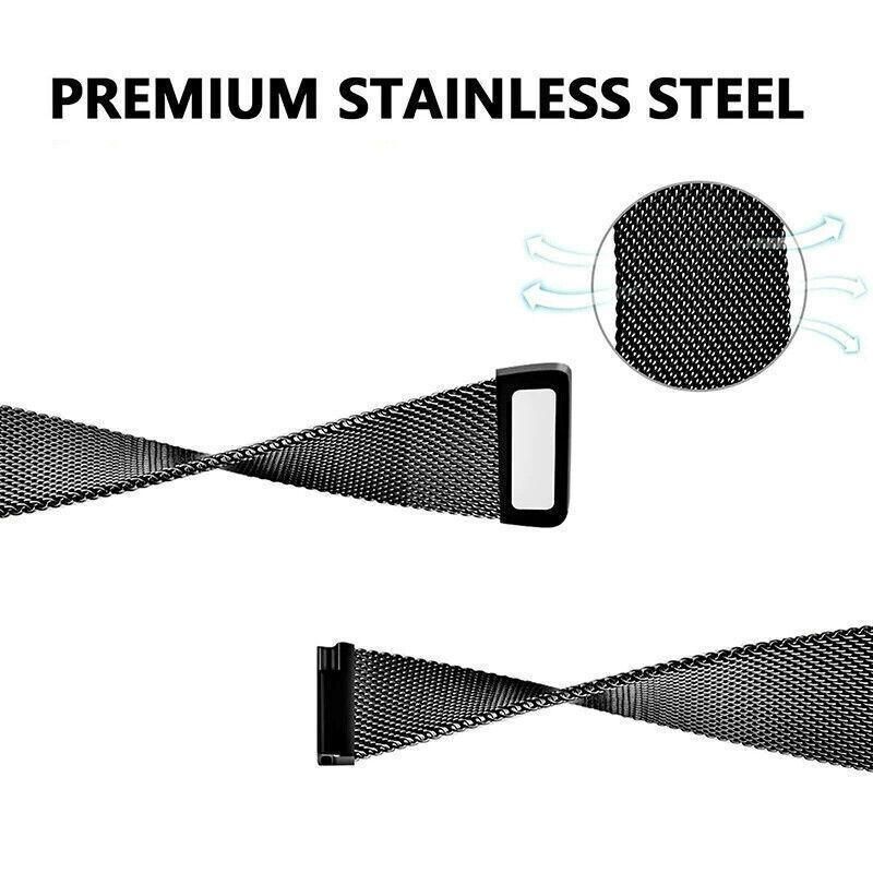 For Fitbit Versa 2 Lite Watch Band Strap Sports Metal Wristband Replacement view 11
