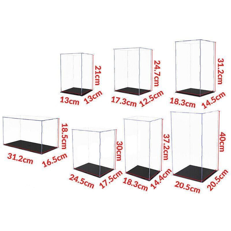 Acrylic Display Case Clear Box Dustproof Large Self-Install Cars Trucks view 4
