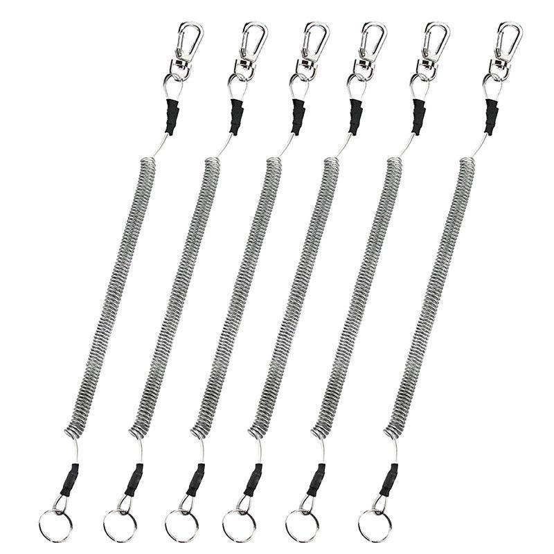 6X Fishing Lanyards Boating Ropes Kayak Secure Pliers Lip Grips Tackle Fish