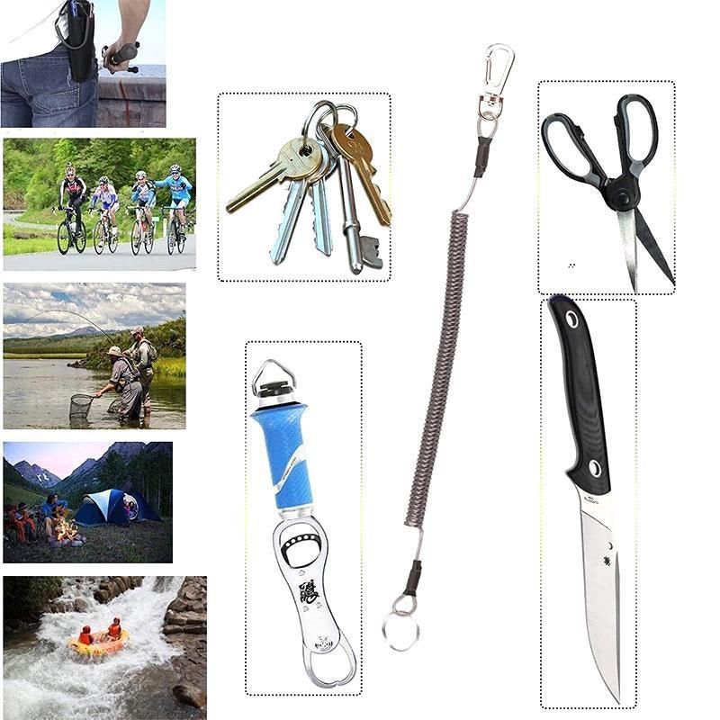 6X Fishing Lanyards Boating Ropes Kayak Secure Pliers Lip Grips Tackle Fish view 10