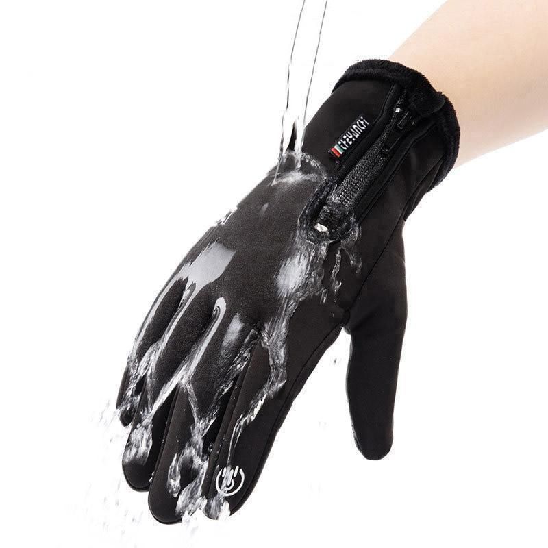 Winter Gloves Thermal Touch Screen Thermal Windproof Warm Black - M view 9