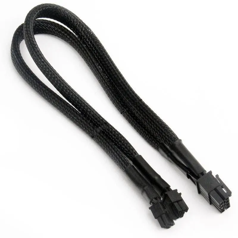 Dual Mini 6 Pin to 8 Pin PCI-E Video Card Power Cable Y Splitter 18AWG Mac Pro view 8