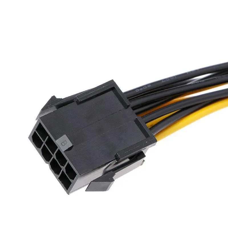 8Pin ATX 12v CPU EPS Power Extension Splitter Cable Adapter Motherboard copper view 10