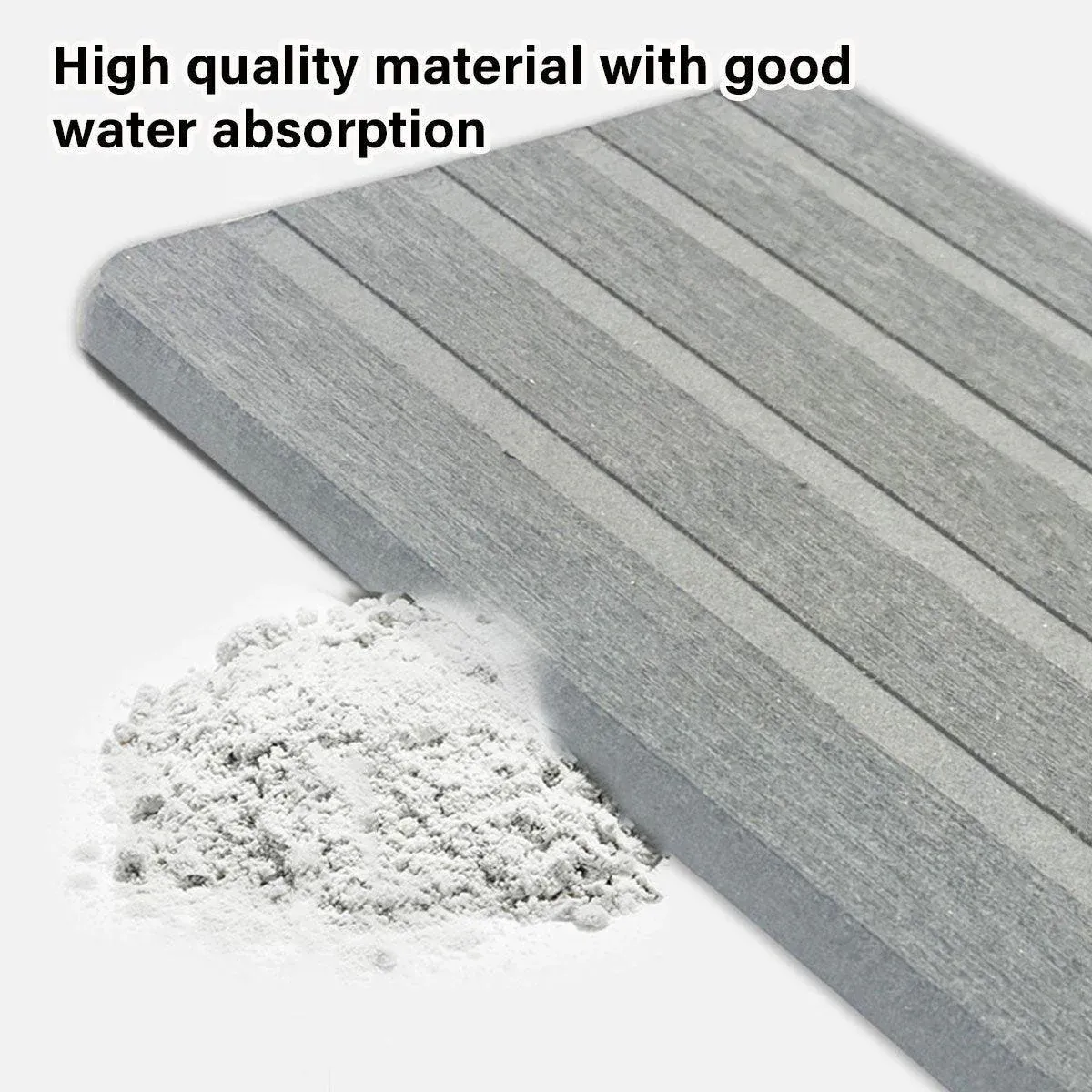 Countertop Absorbent Drainage Mat Sink Splash Pad Bathroom Tray Water Catcher view 10