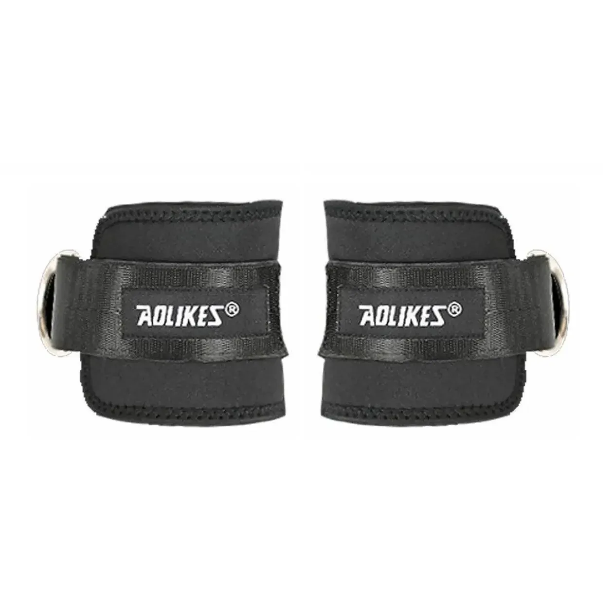Aolikes Weight Lifting Ankle D-Ring Strap Cable Kickbacks Attachment Gym Leg view 3